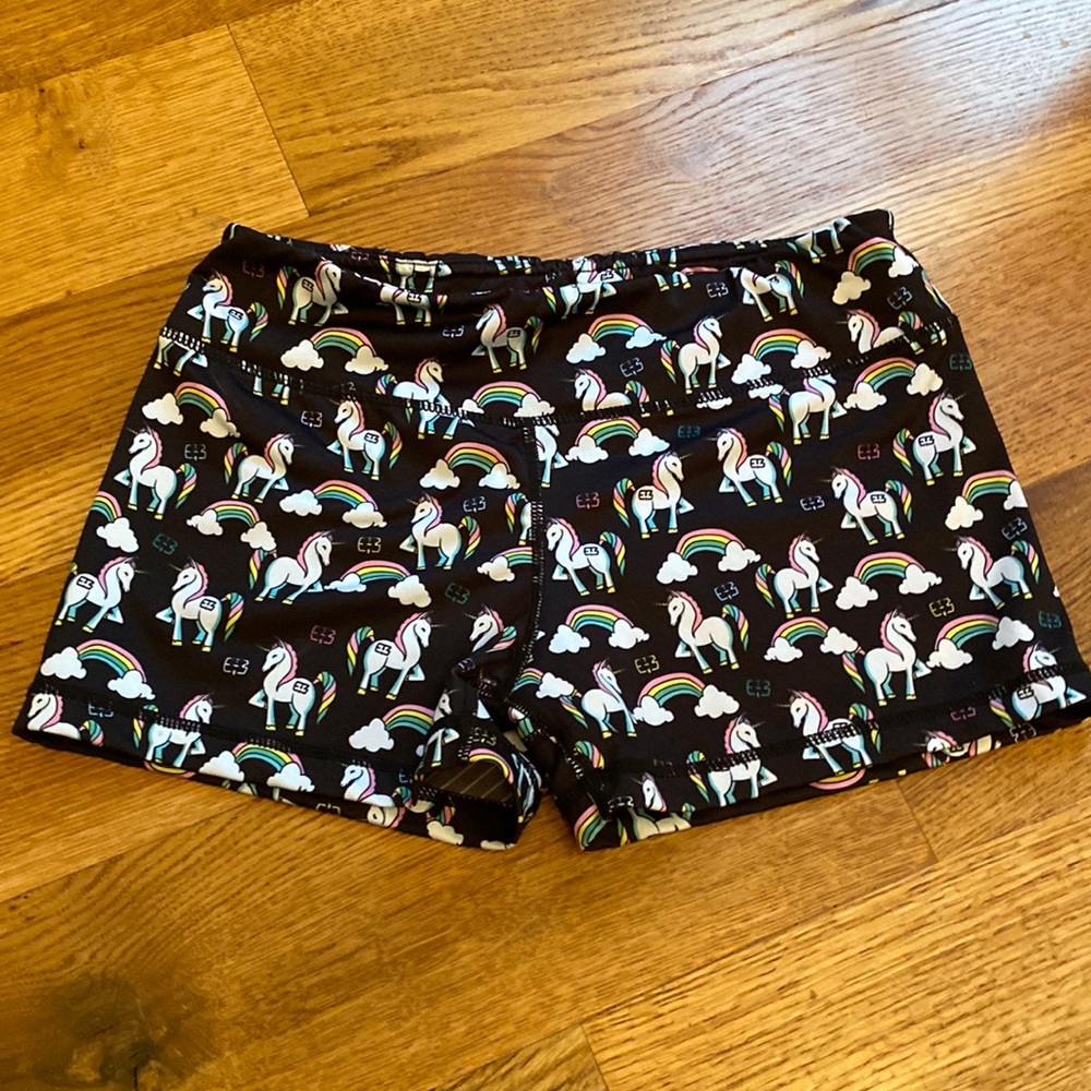 Unicorn fitness shorts